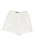 Zara Solid Ivory White Shorts Size S - photo 1