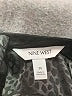 Nine West Black Short Sleeve Blouse Size M - photo 7