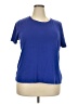 Talbots Outlet 100% Cotton Blue Active T-Shirt Size 2X - photo 1