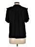 Ann Taylor Black Short Sleeve Blouse Size M - photo 2