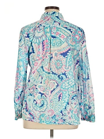 Talbots Long Sleeve Button-Down Shirt (view 2)