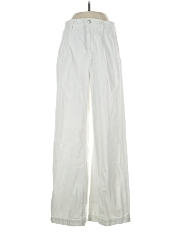 Madewell The Harlow Wide-Leg Jean in Tile White: Airy Denim Edition (view 1)