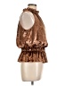 Ramy Brook 100% Polyester Brown Sleeveless Blouse Size L - photo 4