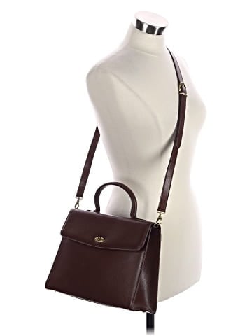 Coach Leather Satchel (view 2)