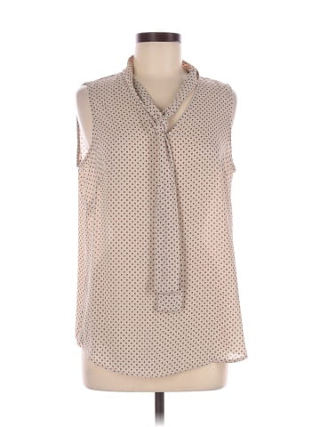 Adrianna Papell Sleeveless Button-Down Shirt (view 1)
