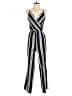 Ci Sono Stripes Black Jumpsuit Size S - photo 1