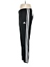 Adidas 100% Polyester Black Track Pants Size M - photo 5