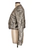 Pins and Needles 100% Spandex Silver Long Sleeve Top Size L - photo 5