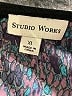 Studio Works Teal Sleeveless Blouse Size XL - photo 7