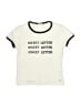 Zara Ivory Short Sleeve T-Shirt Size 6 - 7 - photo 1