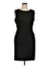 Connected Apparel Solid Black Cocktail Dress Size 14 - photo 1