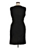 Connected Apparel Solid Black Cocktail Dress Size 14 - photo 2