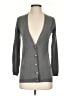 Theory Gray Wool Cardigan Size S - photo 1