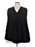 Soft Surroundings Black Sleeveless Blouse Size 3X - photo 1