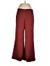 Vince. 100% Polyester Solid Burgundy Dress Pants Size 8 - photo 1