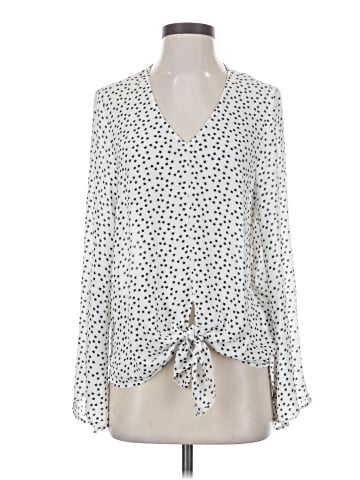 Karen Kane Long Sleeve Blouse (view 1)