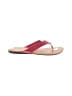 Kali Red Flip Flops Size 6 - photo 1