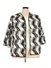 Alfred Dunner 100% Polyester Silver Kimono Size 3X - photo 1