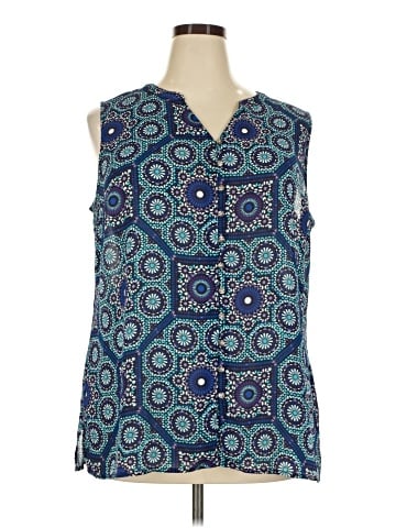 Croft & Barrow Sleeveless Blouse (view 1)