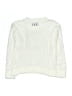 Old Navy Solid Ivory Pullover Sweater Size M (kids) - photo 2