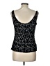 Alex Evenings 100% Acetate Black Sleeveless Top Size L - photo 2