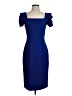Badgley Mischka Blue Cocktail Dress Size 4 - photo 1