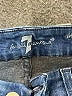 7 For All Mankind Hearts Blue Jeans Size 31 waist - photo 4