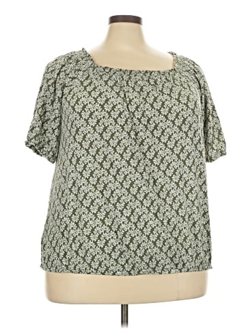 Ann Taylor LOFT Short Sleeve Blouse (view 1)