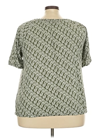 Ann Taylor LOFT Short Sleeve Blouse (view 2)