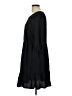 52Seven Solid Black Casual Dress Size L - photo 5
