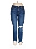 7 For All Mankind Hearts Blue Jeans Size 32 waist - photo 1