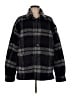 American Eagle Outfitters 100% Polyester Plaid Black Coat Size M - photo 1