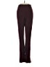 Forever 21 100% Polyester Chevron-herringbone Burgundy Track Pants Size XS - photo 2