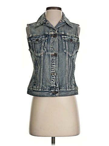 J.Crew Denim Vest (view 1)