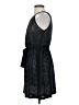 Guess 100% Polyester Chevron-herringbone Black Cocktail Dress Size 0 - photo 5