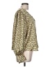 Levi's 100% Polyester Green Long Sleeve Blouse Size L - photo 4