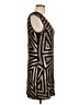 Express Graphic Brown Cocktail Dress Size L - photo 4