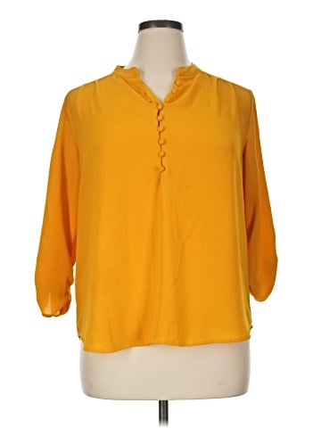 Cocomo 3/4 Sleeve Blouse (view 1)