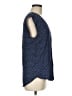 Old Navy 100% Rayon Blue Sleeveless Blouse Size M - photo 4