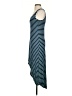 Enough About Me Stripes Blue Casual Dress Size S - photo 5