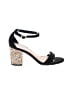 Bamboo Black Sandals Size 8 - photo 1