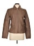 Cache 100% Leather Brown Leather Jacket Size L - photo 1