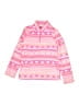The Children's Place 100% Polyester Hearts Pink Jacket Size L (kids) - photo 1