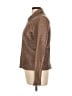 Cache 100% Leather Brown Leather Jacket Size L - photo 5
