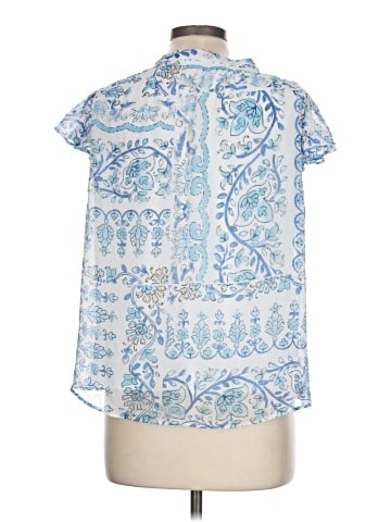 LC Lauren Conrad Short Sleeve Blouse (view 2)
