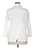 Weekend White 3/4 Sleeve Button-Down Shirt Size XL - photo 2