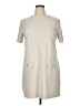 Zara Solid Ivory Casual Dress Size XL - photo 1