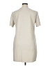 Zara Solid Ivory Casual Dress Size XL - photo 2