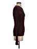 Moda International 100% Cotton Burgundy Pullover Sweater Size S - photo 4