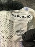 For The Republic 100% Acrylic Tie-dye Blue Pullover Sweater Size L - photo 7